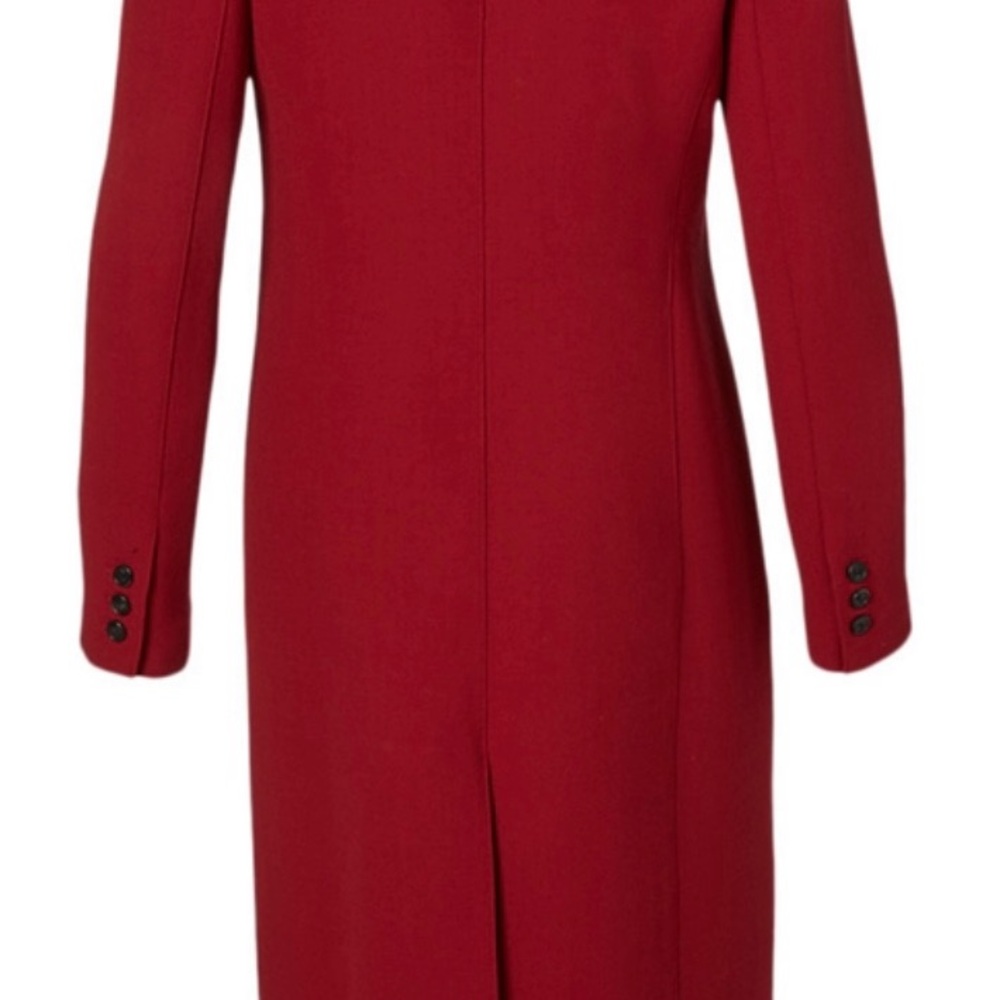Smythe Scarlet Trench Coat - Picture 3 of 7
